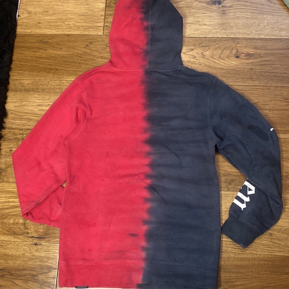 Broken Promises Tie-Dye Split Hoodie Hot Stuff Baby Devil - Picture 3 of 3